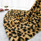 NOAHAS Fluffy Leopard Throw Blanket