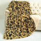 NOAHAS Fluffy Leopard Throw Blanket