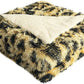 NOAHAS Fluffy Leopard Throw Blanket