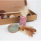 7pcs/set Fun Cat Toys Sets With Gift Box