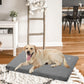 Dog Bed Mat Dog Crate Pad Mattress Reversible (Cool & Warm) Washable Cover