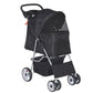 Foldable Carrier Strolling Cart 4 Wheel Pet Stroller