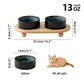 Elevated Ceramic Cat Bowls