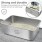 Stainless Steel Cat Litter Box High Side