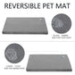 Dog Bed Mat Dog Crate Pad Mattress Reversible (Cool & Warm) Washable Cover