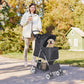 Foldable Carrier Strolling Cart 4 Wheel Pet Stroller